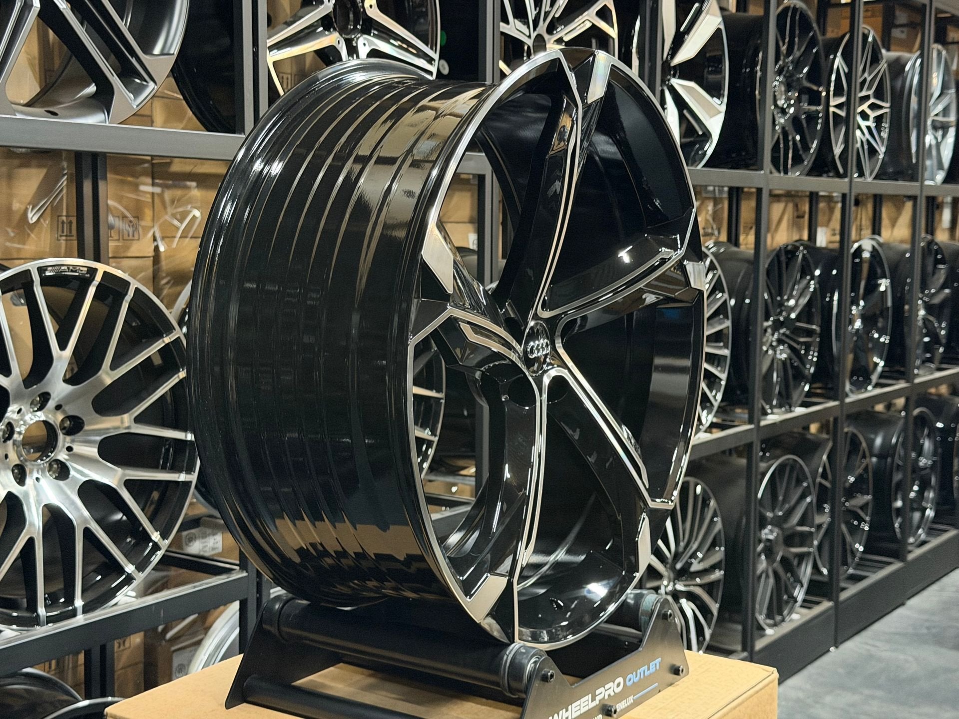 23'' AUDI RS LOOK 5X112 velgen E-tron Q7 SQ7 Q8 SQ8 RS RSQ8, Auto-onderdelen, Gebruikt, Velg(en), -, -