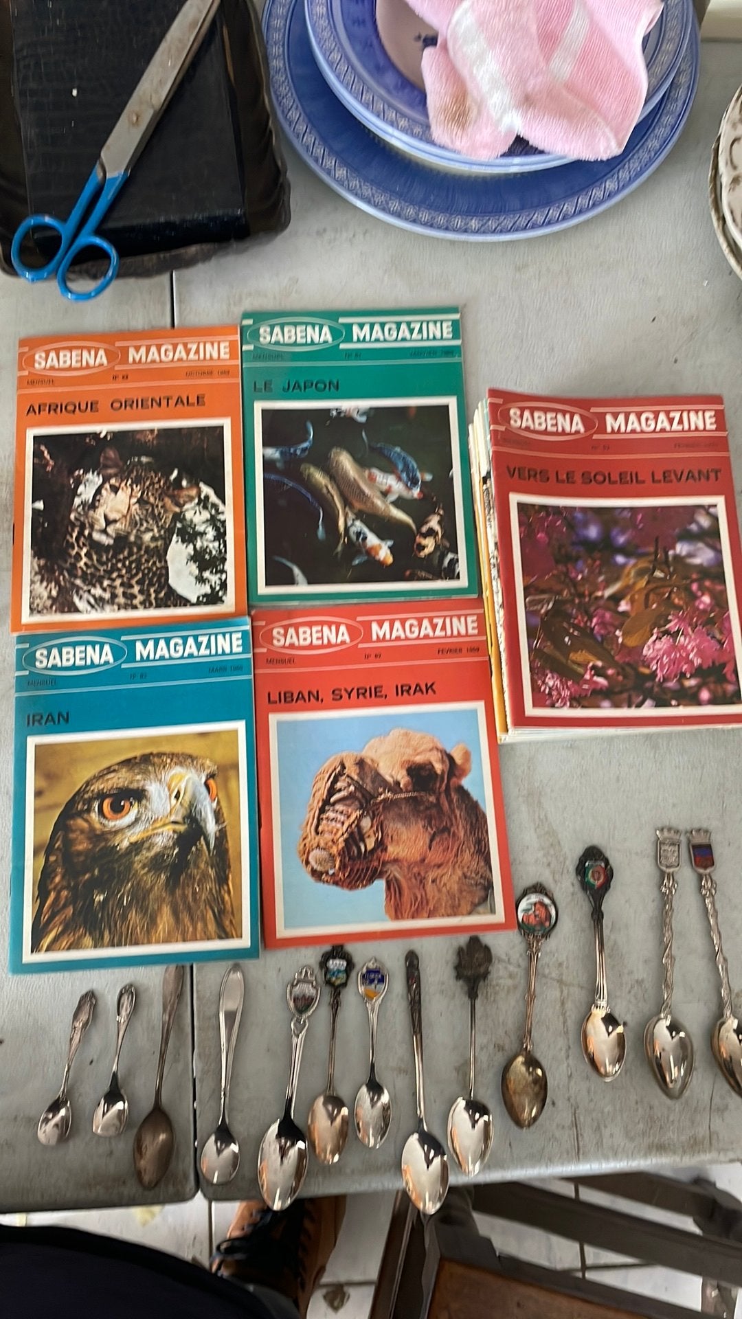 Sabena magazine 25 stuks, Livres, Journaux & Revues, Enlèvement, Comme neuf