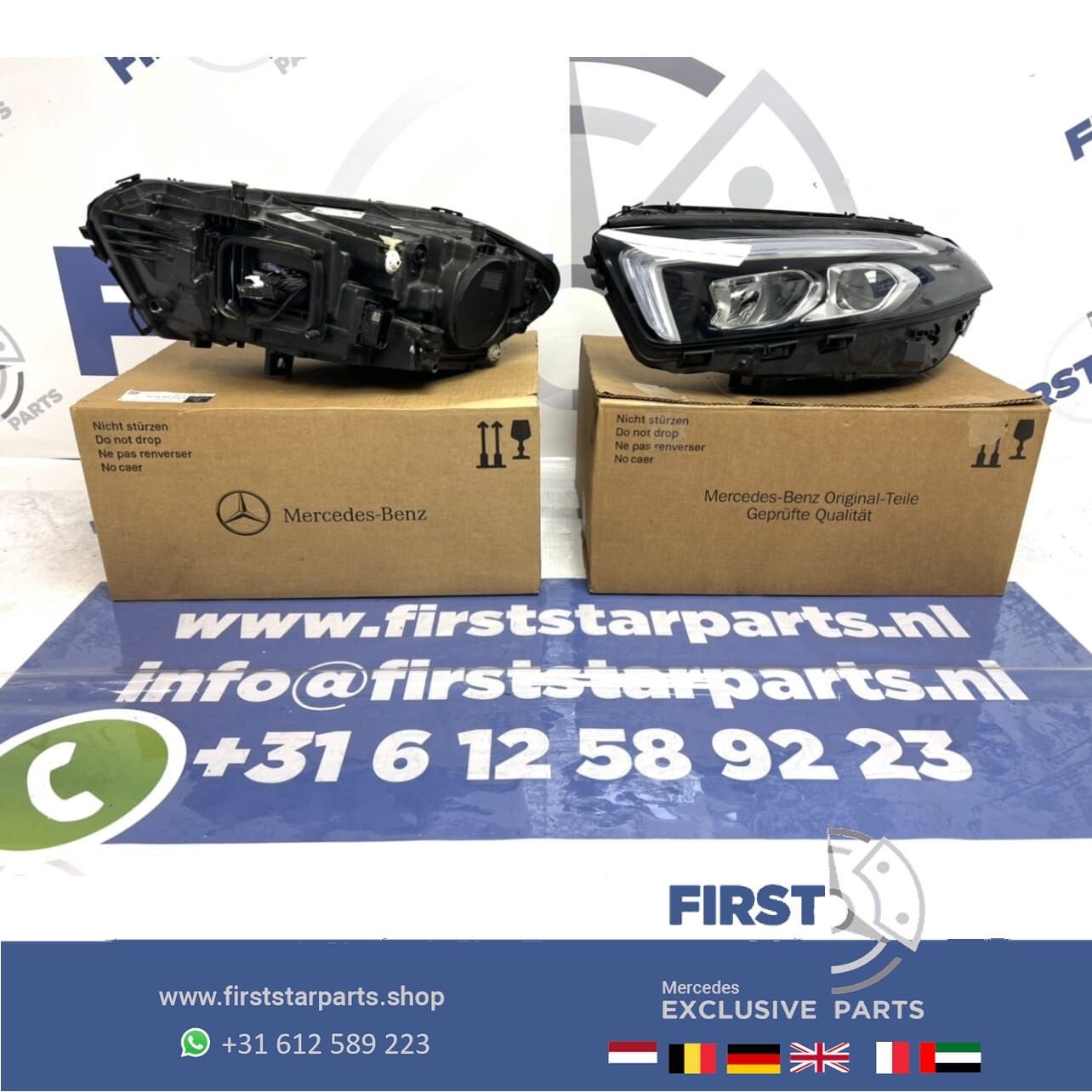 W177 KOPLAMP RECHTS Mercedes A Klasse LED High Performance 2, Gebruikt, -, Ophalen of Verzenden, -