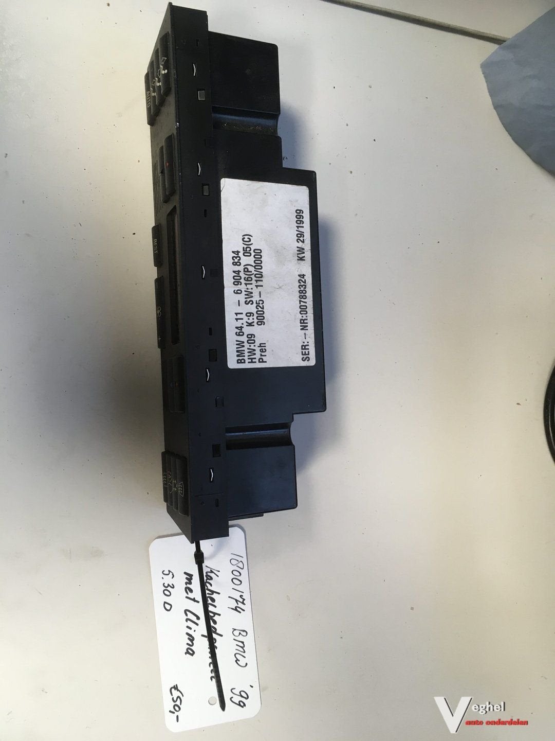 BMW 5 serie 530D '99 kachelbed. met clima, Gebruikt, -, -, Ophalen of Verzenden