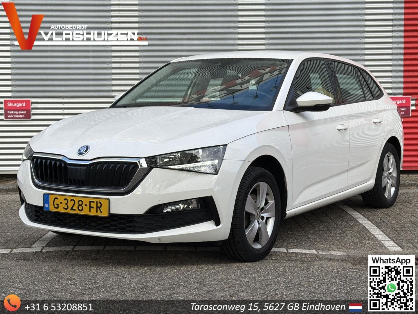 Skoda Scala 1.0 TSI Ambition | € 6.900,- NETTO! | Cruise | A, Auto's, Wit, Bedrijf, Verwarmde buitenspiegels, Handgeschakeld
