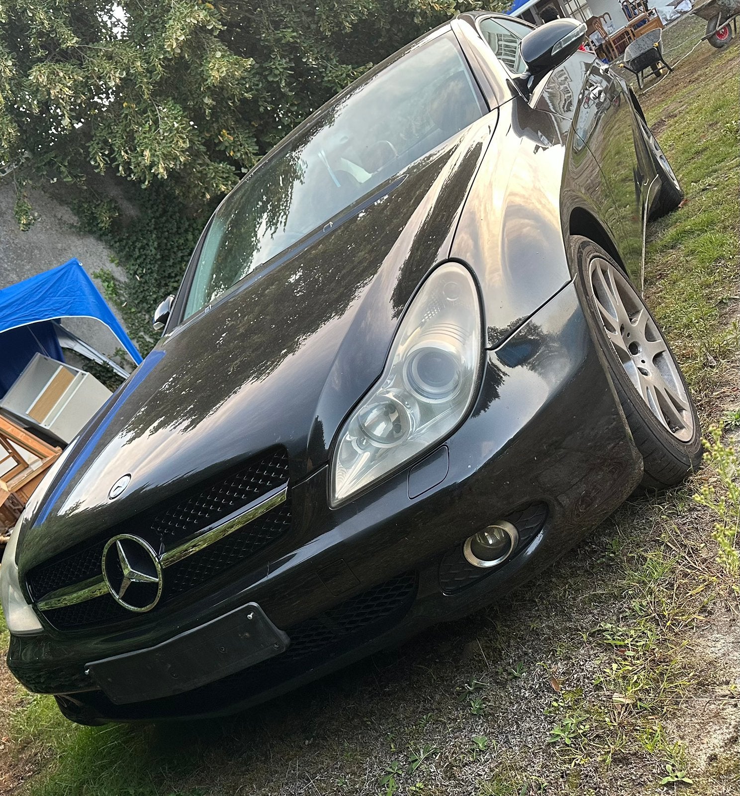 Mercedes Benz CLS benzine Automaat., Auto's, Automaat, Achterwielaandrijving, Zwart, Zwart