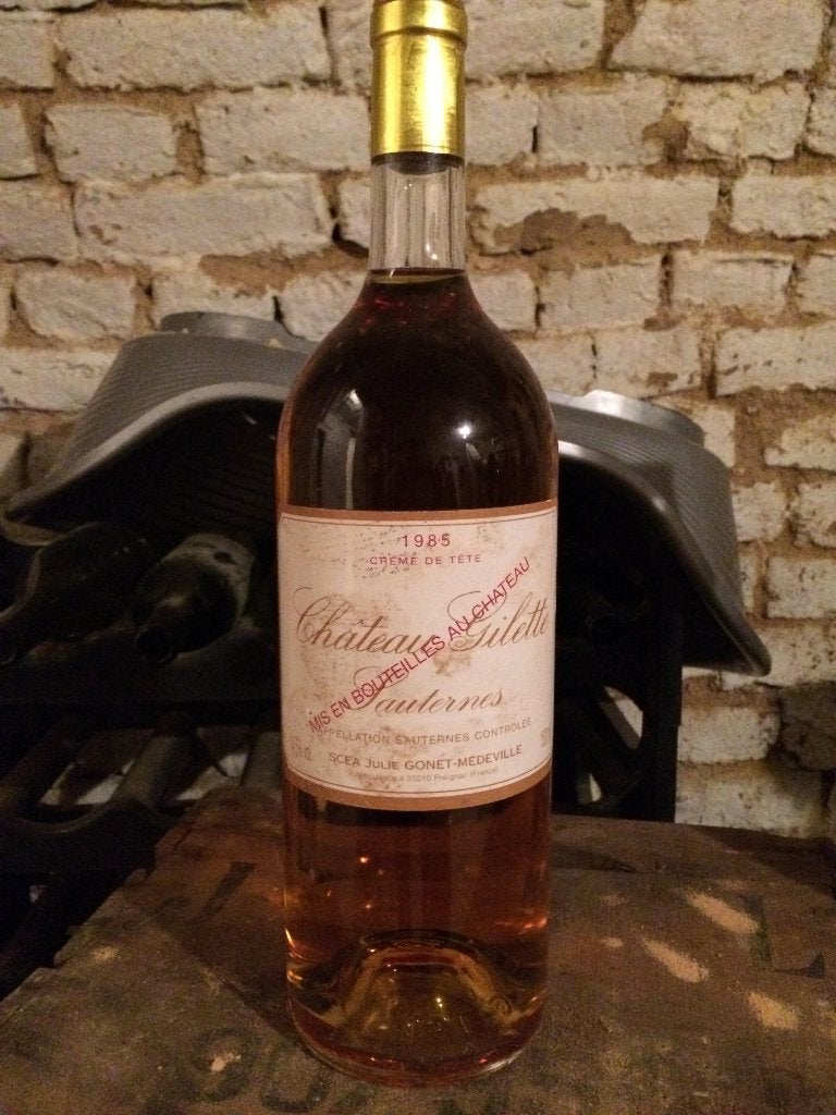 Magnum Château Gilette 1985, Collections, Vins, Enlèvement ou Envoi, Pleine, Vin blanc, France