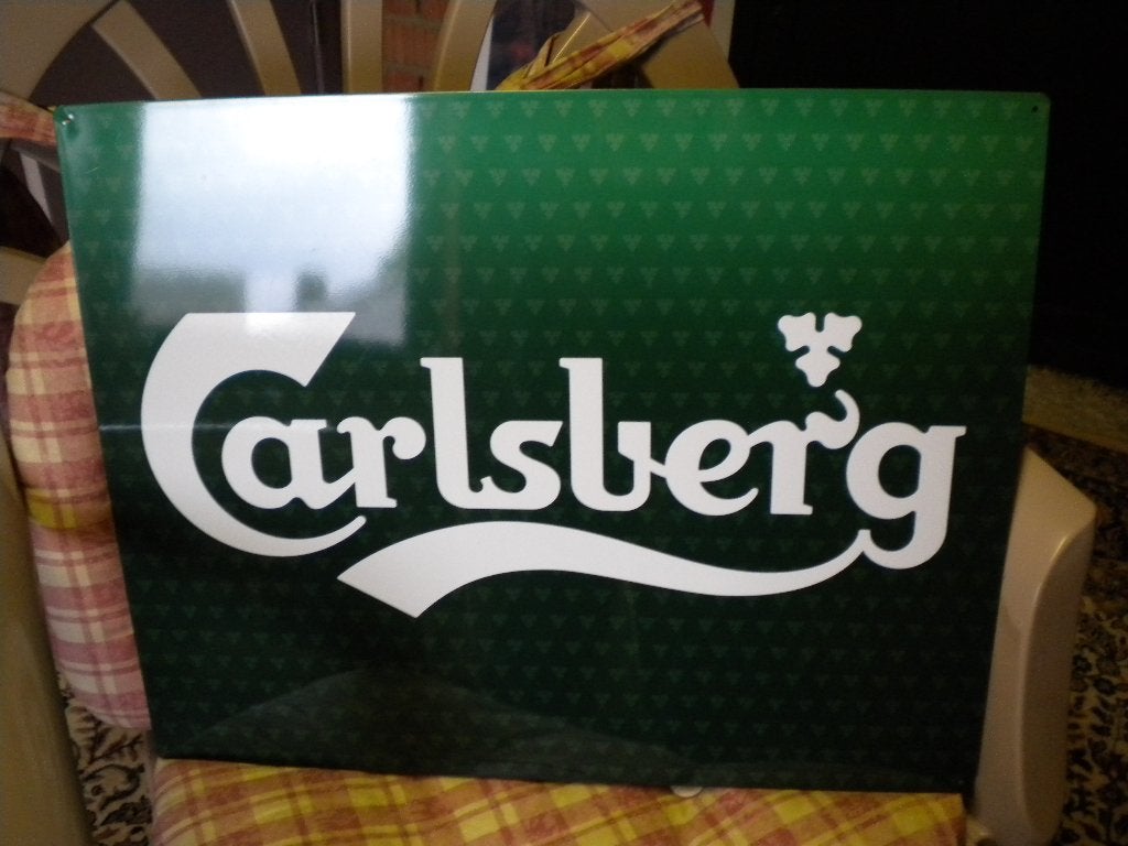 Bord Carlsberg, Collections, Enlèvement, Comme neuf, Panneau publicitaire