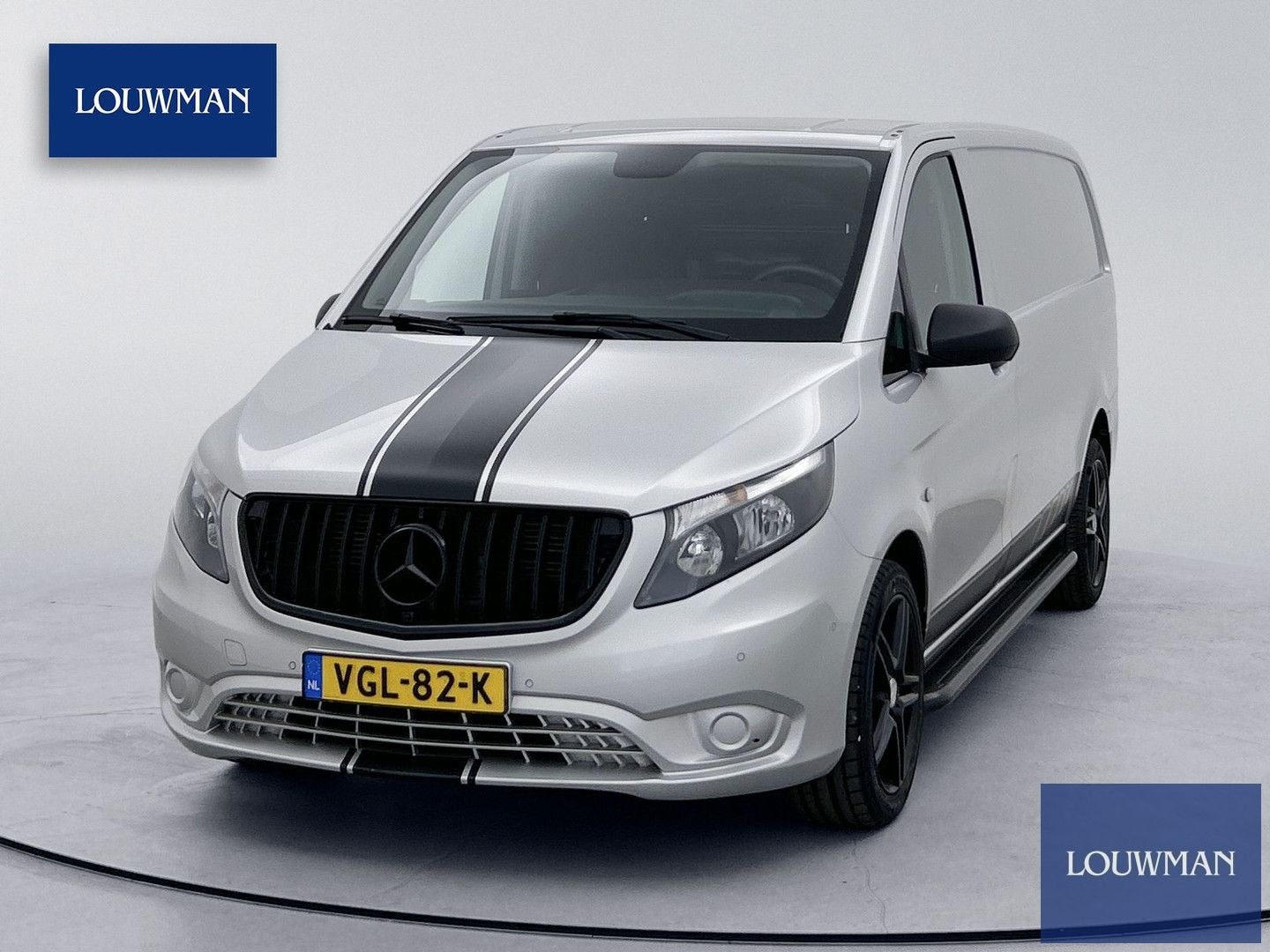 Mercedes-Benz Vito 111 CDI Lang Navigatie Trekhaak Lichtmeta, 164 g/km, Mercedes-Benz, Bedrijf, Zilver of Grijs