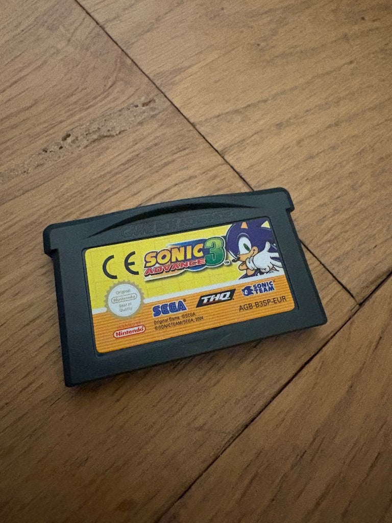 Sonic Advance 3 GBA, Enlèvement ou Envoi, 1 joueur, À partir de 7 ans, Utilisé