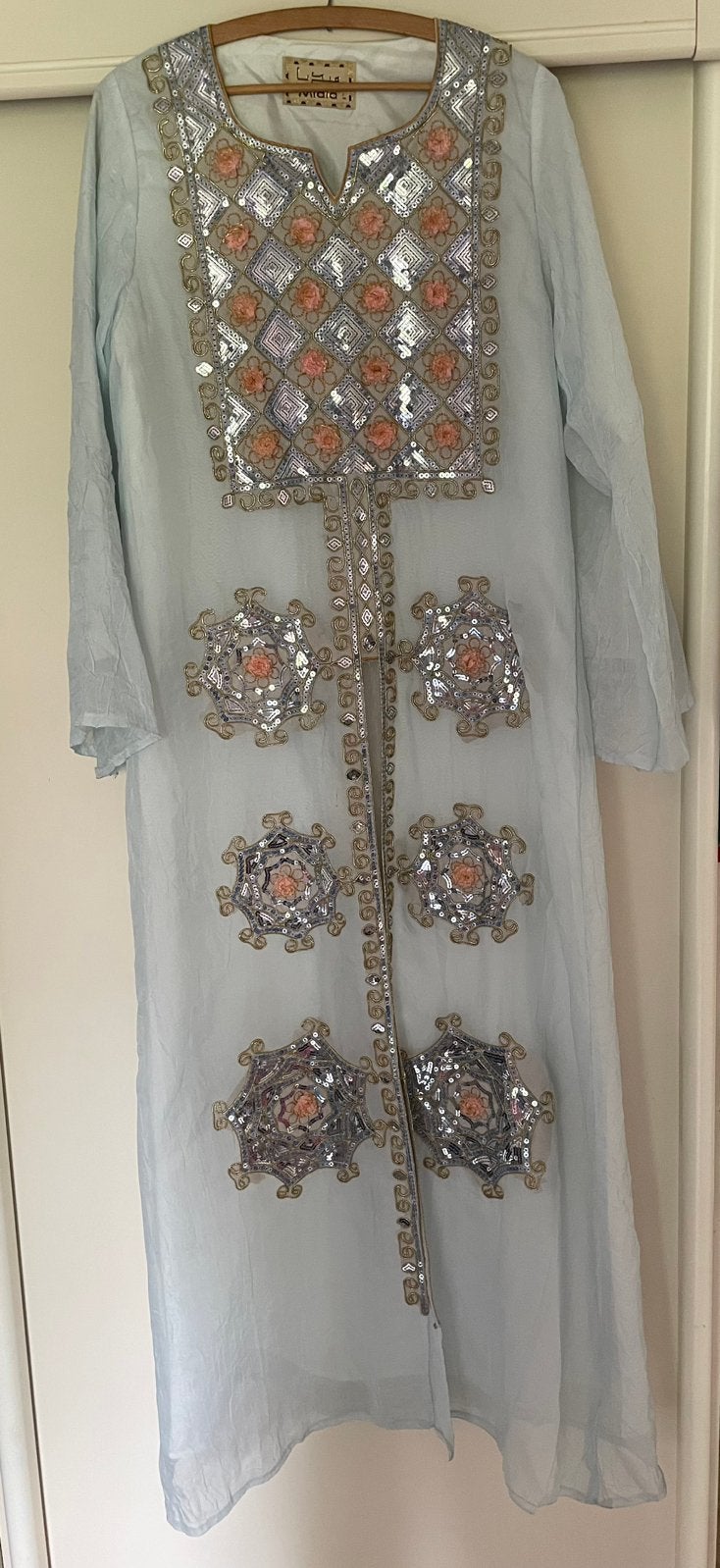 Caftan de fête ou takchita, Vêtements | Femmes, Enlèvement, Comme neuf, Taille 38/40 (M), Bleu