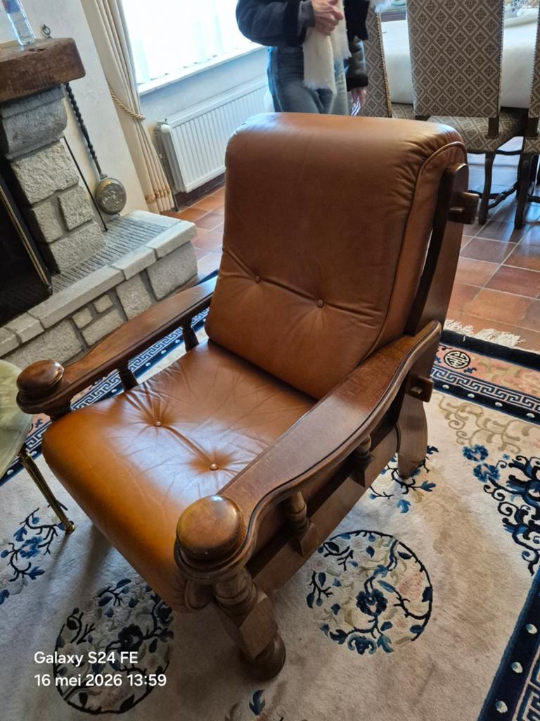 Zetels, Huis en Inrichting, Fauteuils, Hout, Ophalen of Verzenden