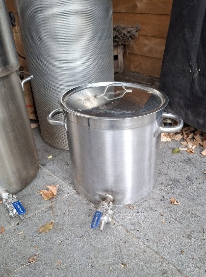 Brouwketels, Ophalen, Gebruikt