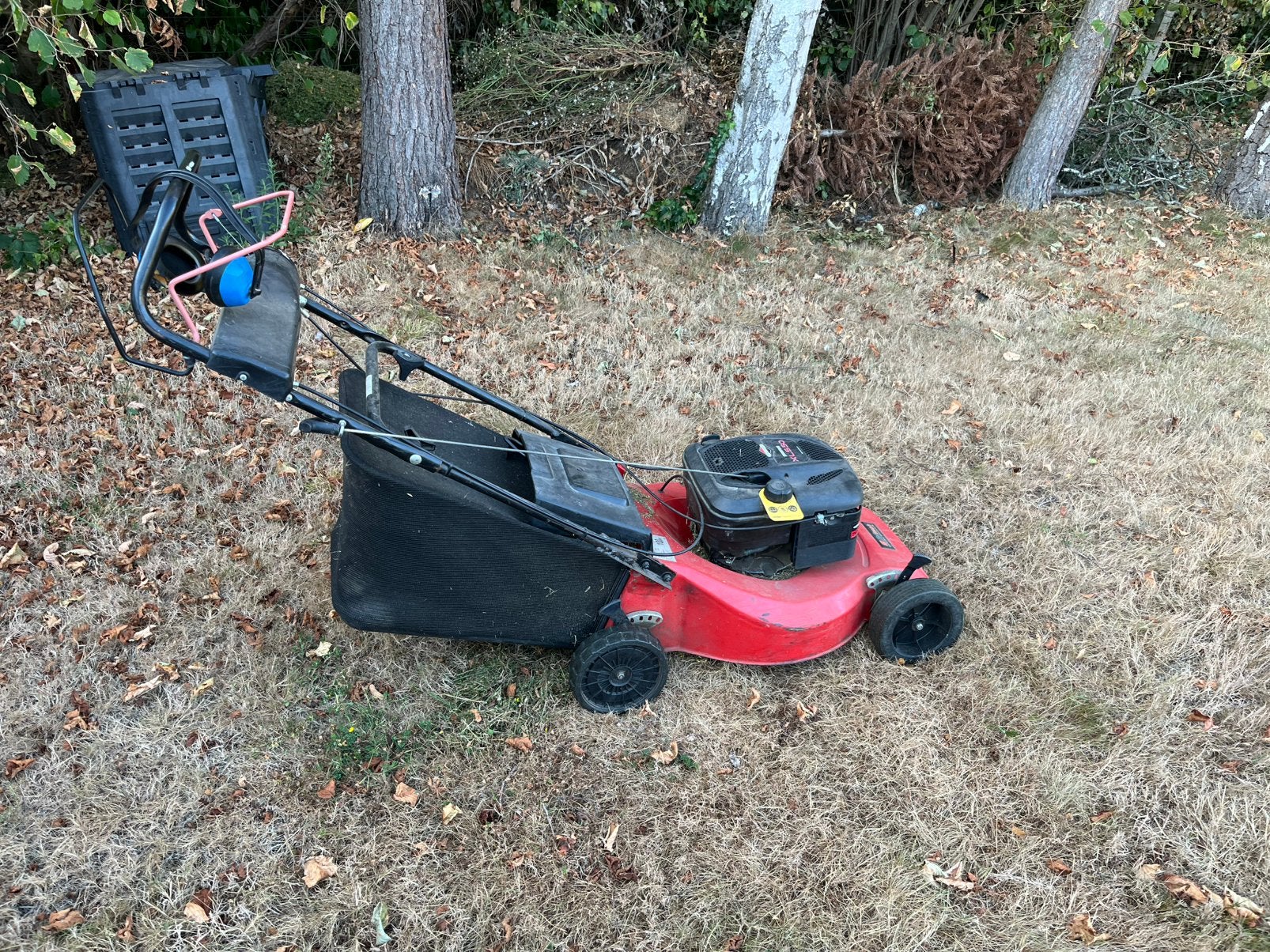Grasmaaier grasmachine, Tuin en Terras, Grasmaaiers, Ophalen, Gebruikt