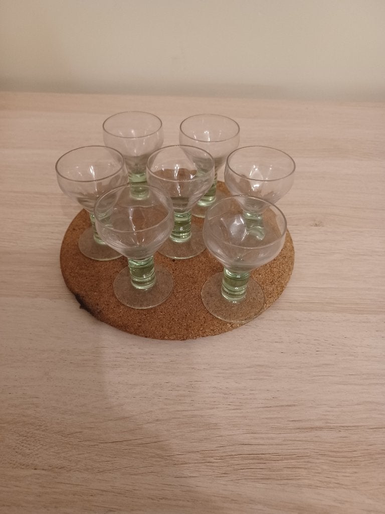 antieke borrelglaasjes, Antiek en Kunst, Ophalen