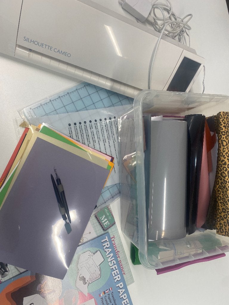 Silhouette cameo, Hobby & Loisirs créatifs, Enlèvement, Comme neuf, Silhouette