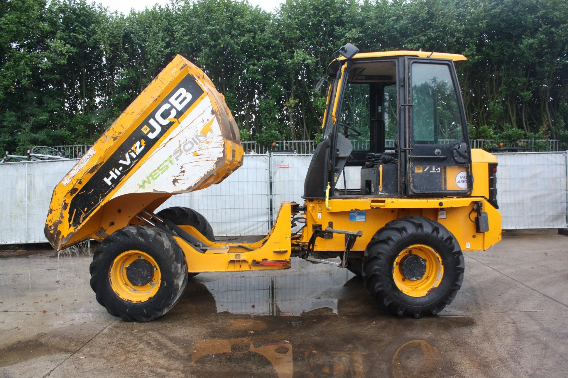 JCB 7FT wieldumper dumper 4x4 (bj 2018)