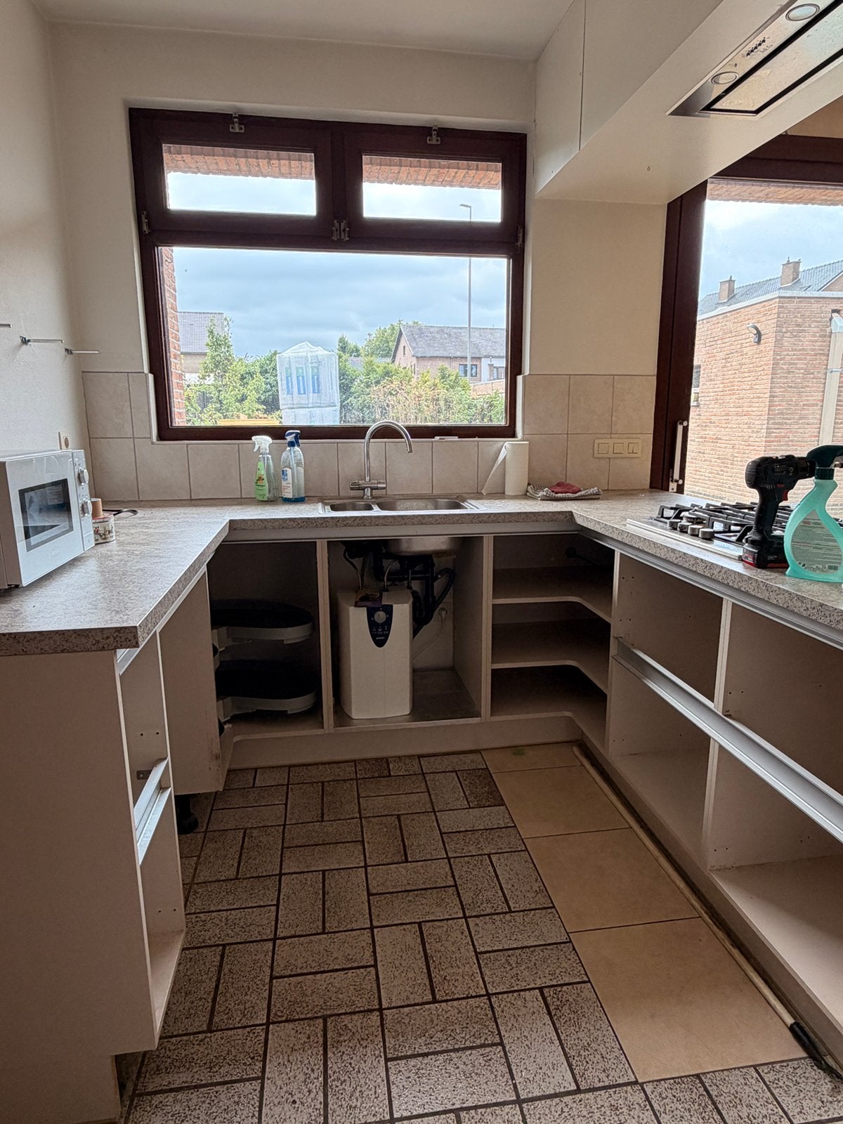 Moderne keuken, Ophalen, Zo goed als nieuw