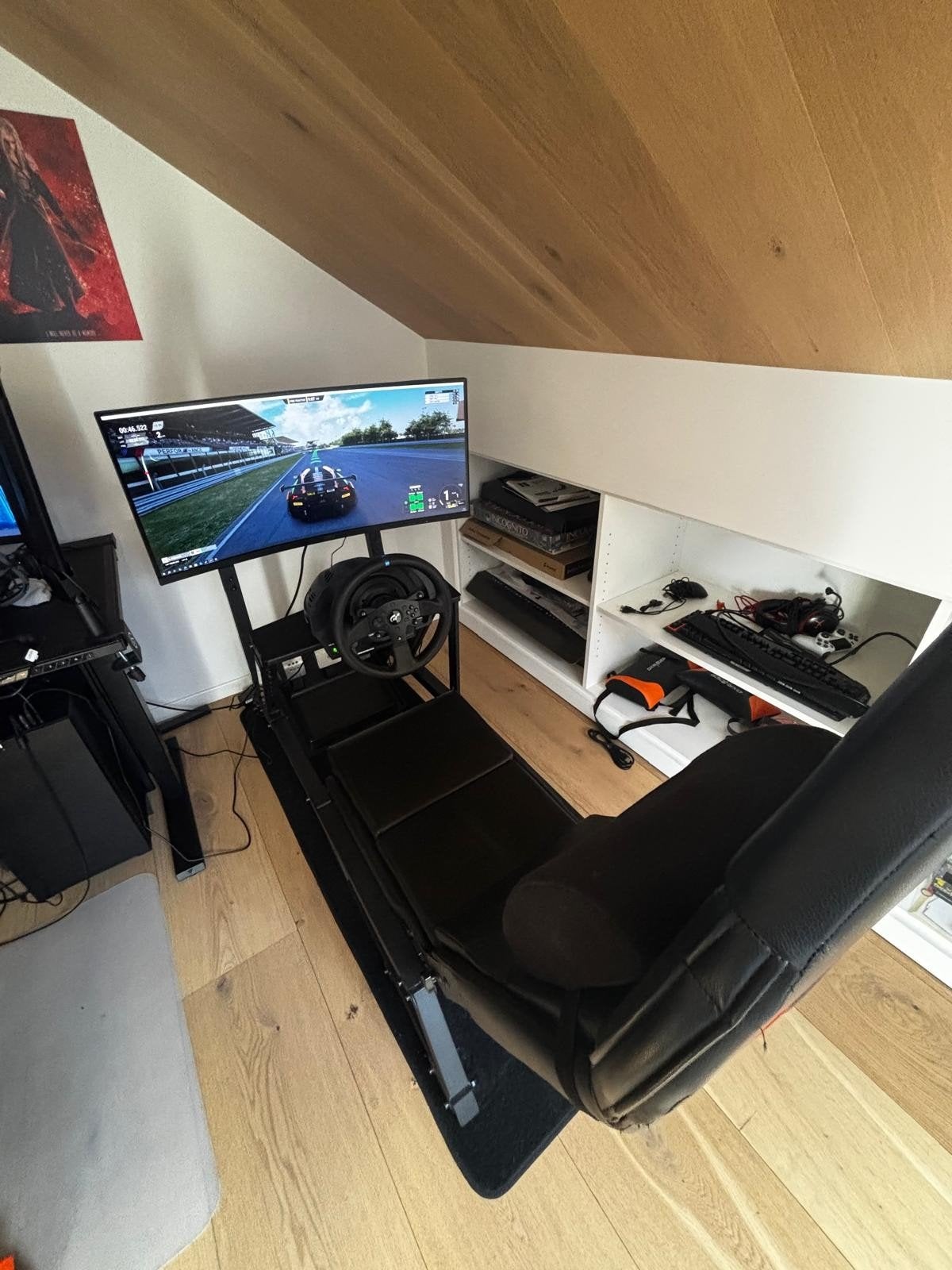 sim racing setup, Games en Spelcomputers, Ophalen