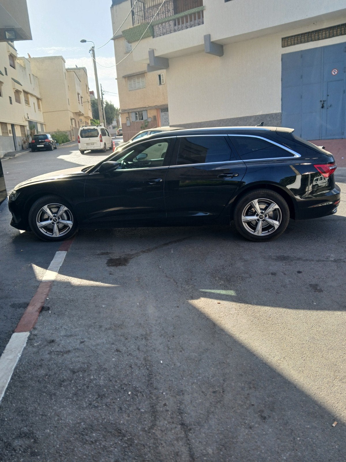 Audi A 6, Auto's, Automaat, Dealer onderhouden, Zwart, Zwart