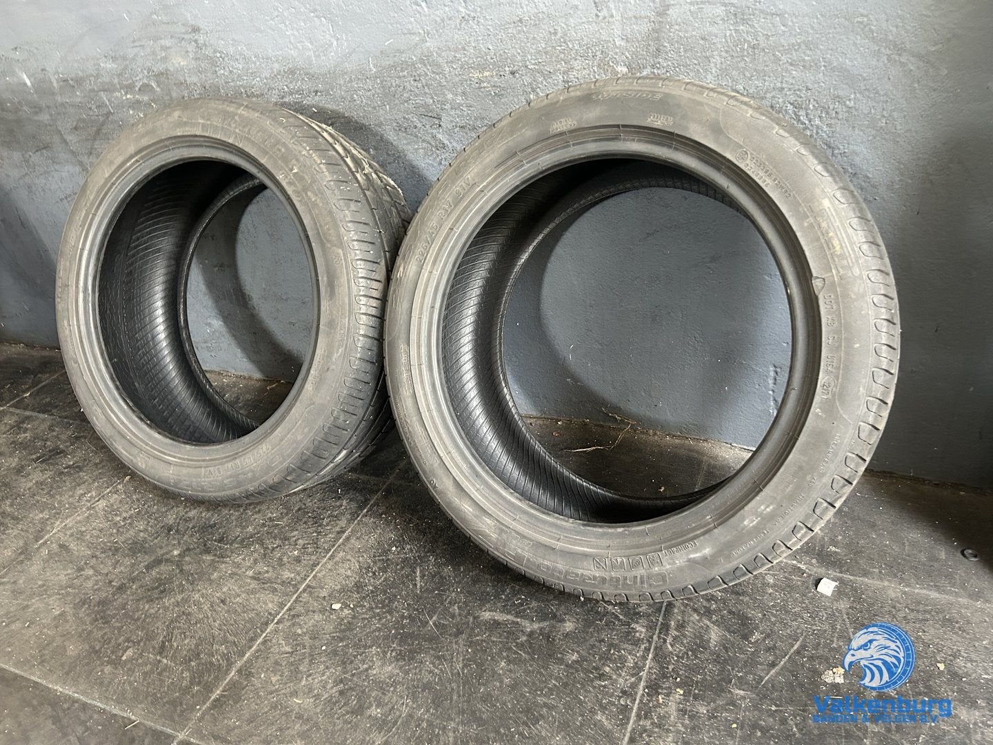 6mm! Zomerbanden 225/45R17 Pirelli Cinturato P7 Blue, Autos : Pièces & Accessoires, Véhicule de tourisme, Pneus été, -, Utilisé