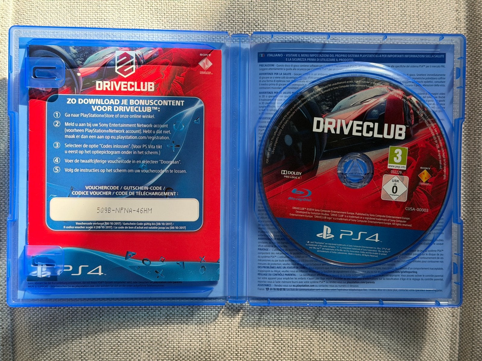 Driveclub PS4 **nieuwstaat**, Games en Spelcomputers, Ophalen of Verzenden, Zo goed als nieuw