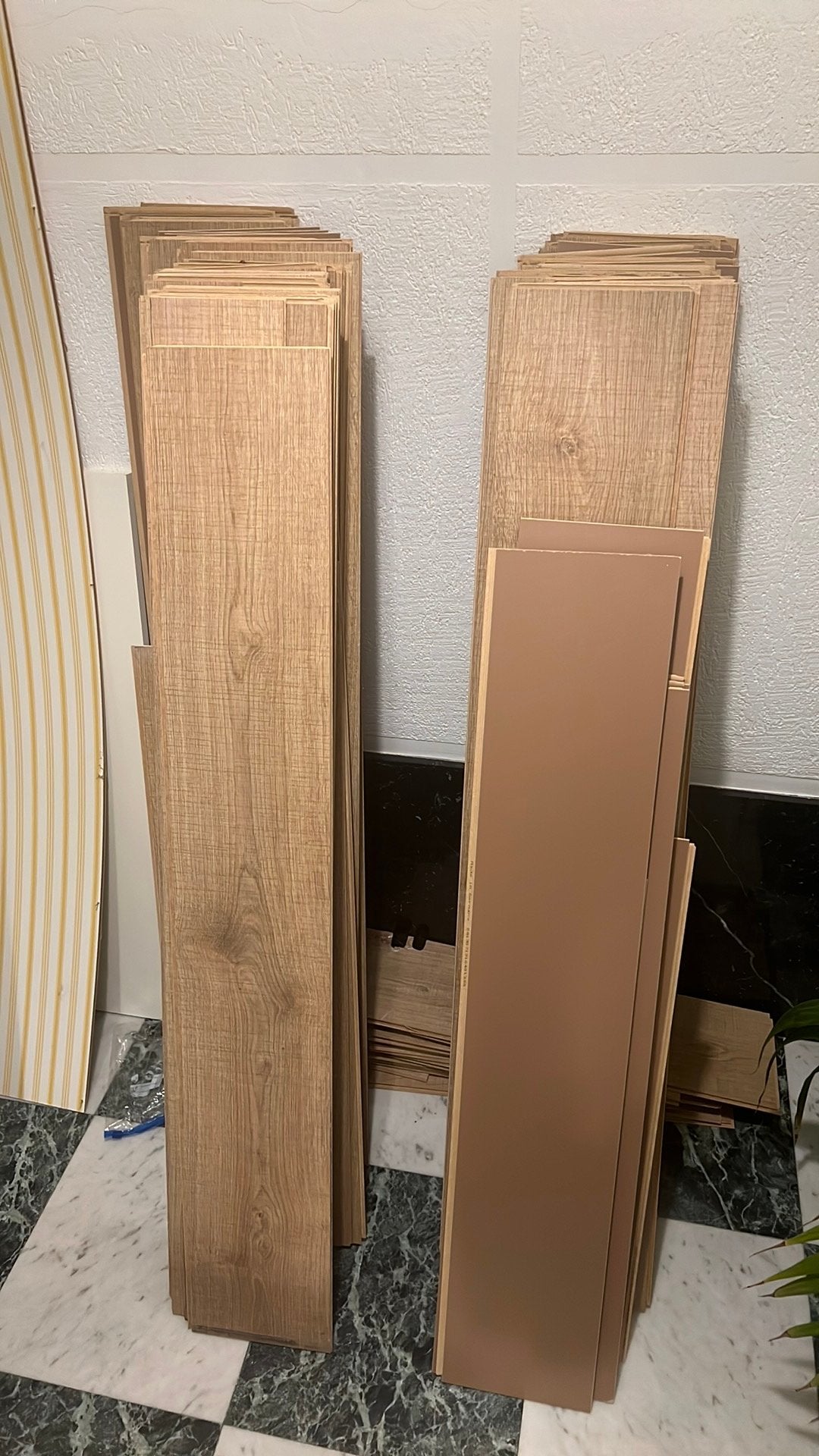 Gratis af te halen – Laminaat  19 m² 5mm, Bricolage & Construction, Planches & Dalles, Utilisé, Aggloméré, Enlèvement