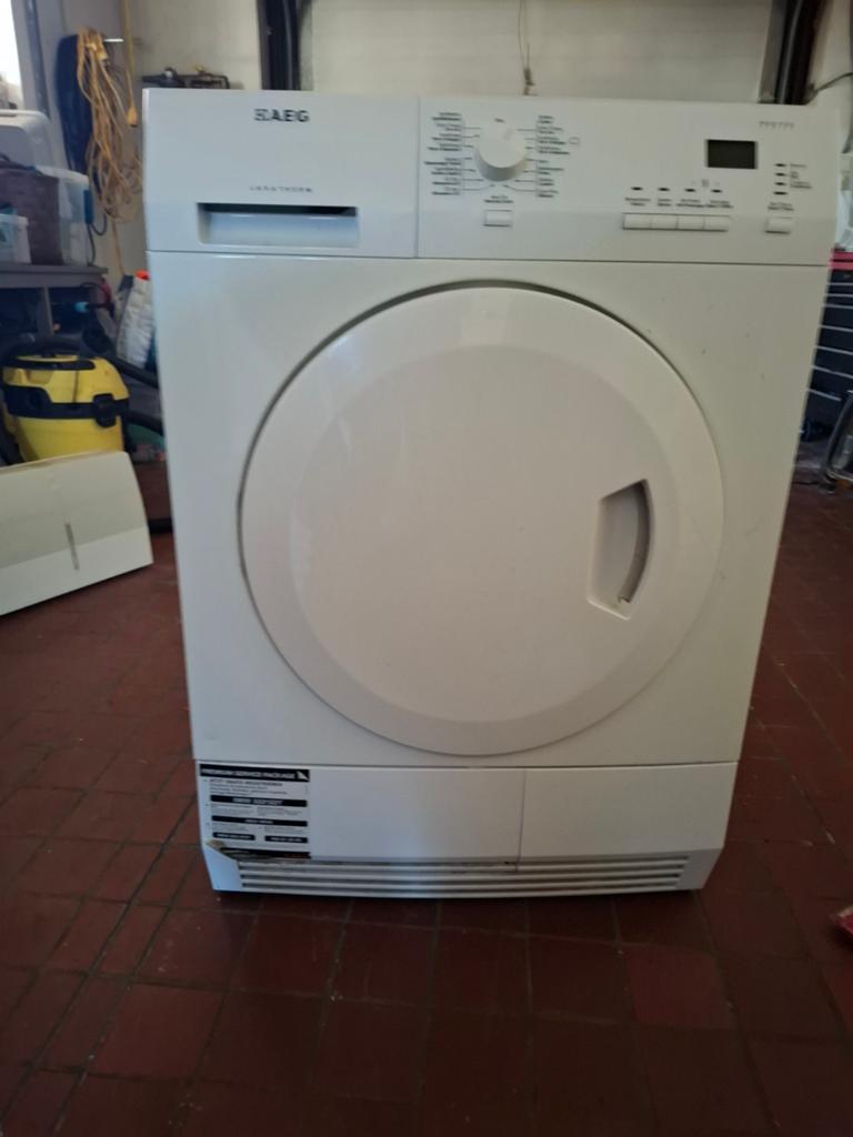 Droogkast aeg protex, Ophalen