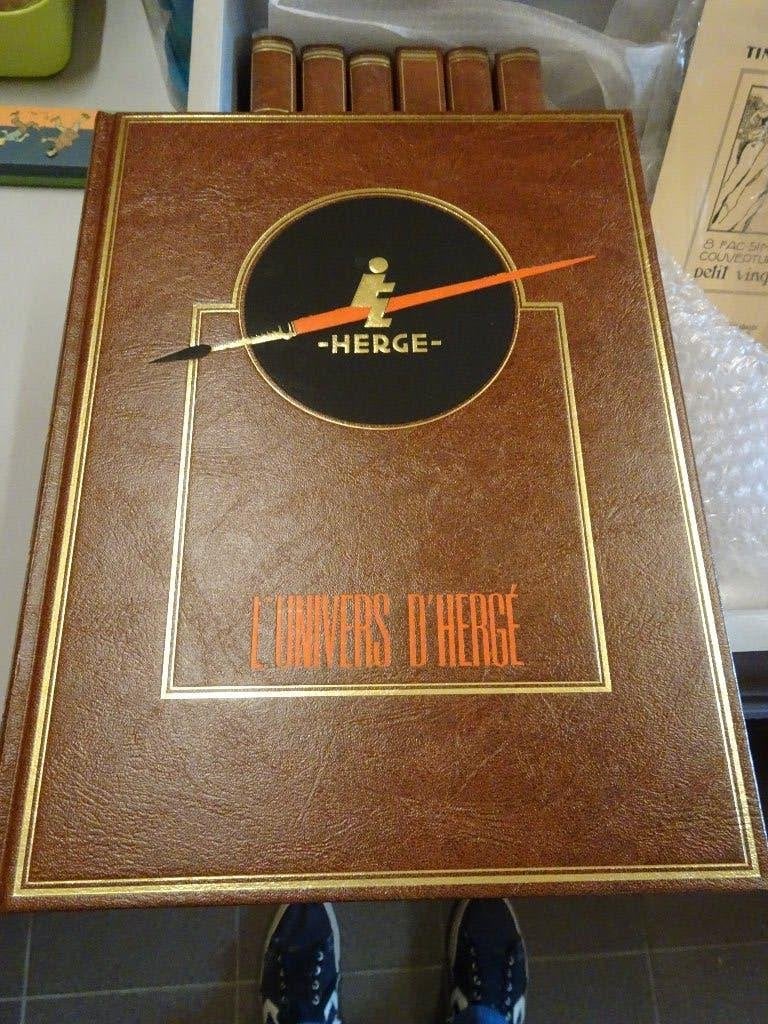 Editions Rombaldi - Het integrale universum van Hergé Kuifje, Boeken, Stripverhalen, Complete serie of reeks, Ophalen of Verzenden