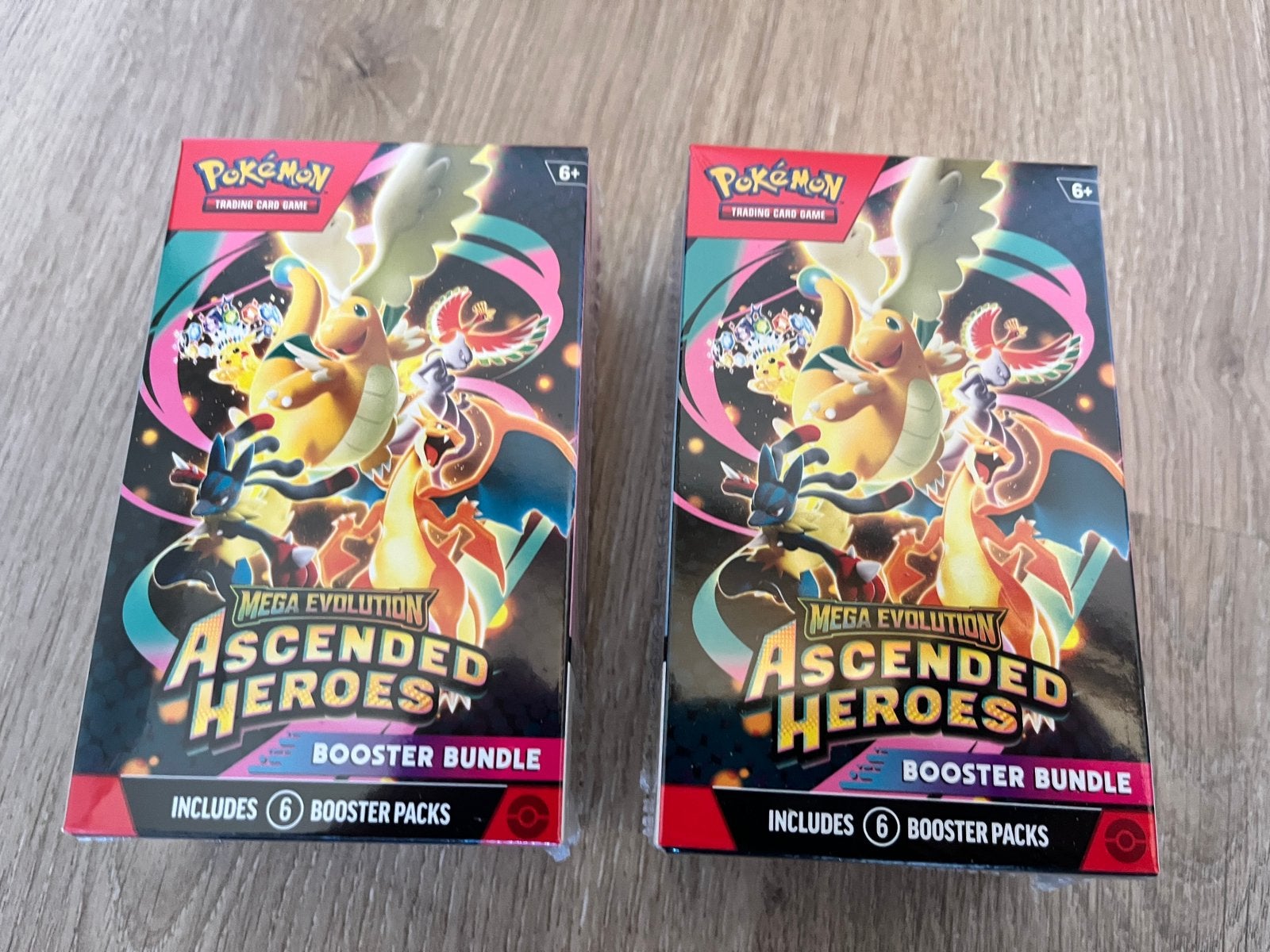 2x Ascended Heroes Boosterbundel Sealed - ENG Pokémon, Ophalen of Verzenden, Nieuw, Boosterbox, Foil