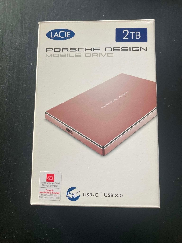 Disque dur LaCie Porsche Design Mobile Drive 2TB, Ophalen, HDD, Nieuw, LACIE