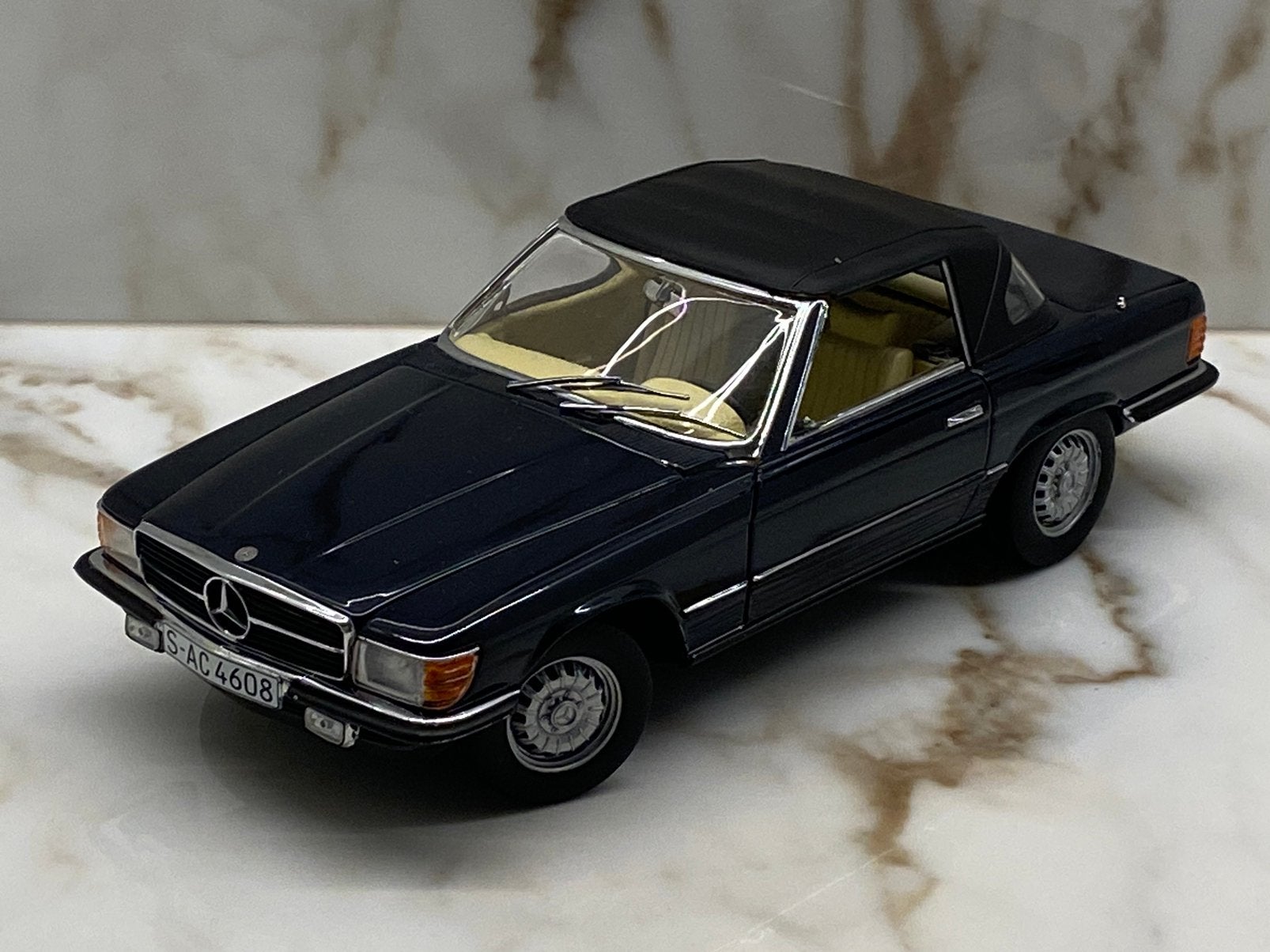 Sun Star Mercedes-Benz 350 SL - 1:18, Hobby en Vrije tijd, Ophalen of Verzenden, Zo goed als nieuw, Auto, Sun Star