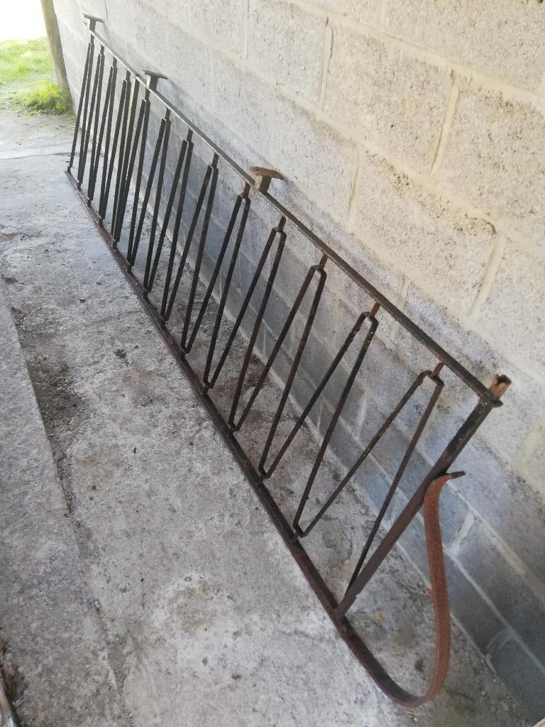 terrasleuning, Doe-het-zelf en Bouw, Ladders en Trappen, Ophalen, Gebruikt, Minder dan 2 meter