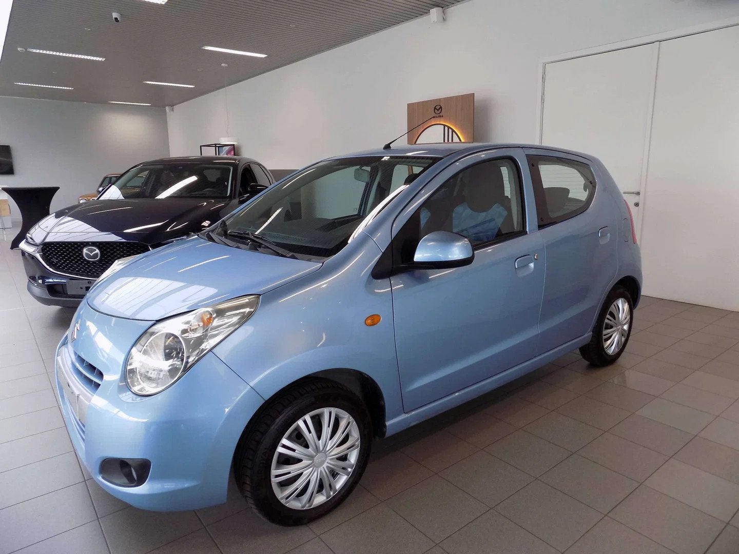 Suzuki Alto 1.0i GL San Airco (bj 2011), Auto's, Suzuki, Stof, Zwart, Blauw, 996 cc