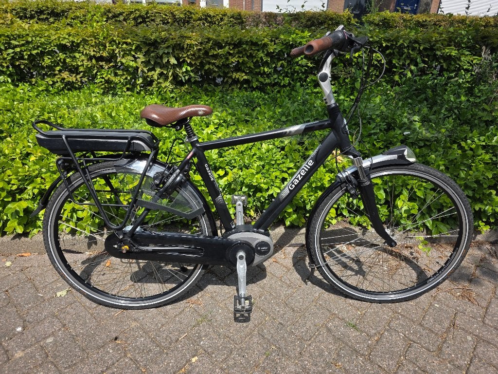 Gazelle Orange elektrische heren fiets met Bosch motor, Vitesses, Enlèvement ou Envoi, Comme neuf, 53 à 57 cm