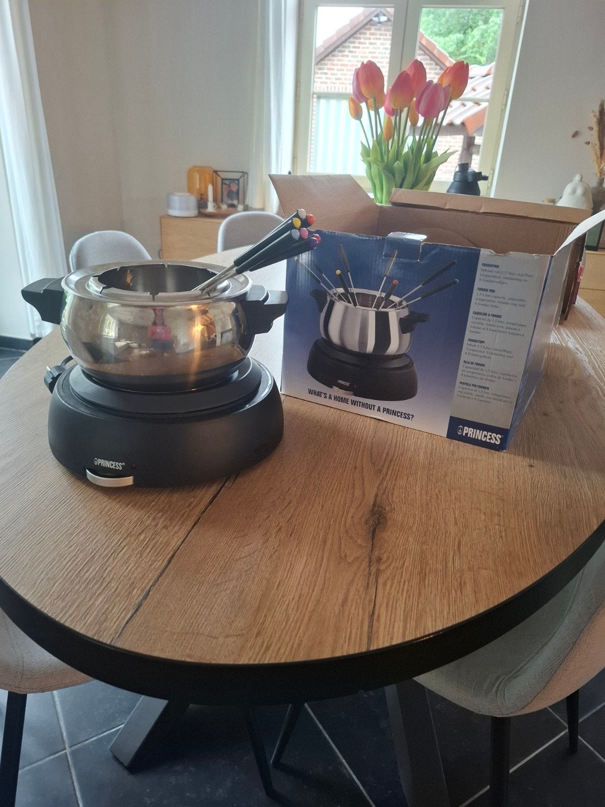 set à fondue, Enlèvement, Comme neuf