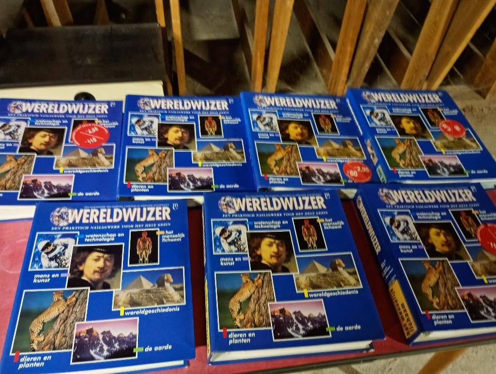 Wereldwijzer, volledige serie naslagwerk, Boeken, Ophalen, Zo goed als nieuw, Overige wetenschappen