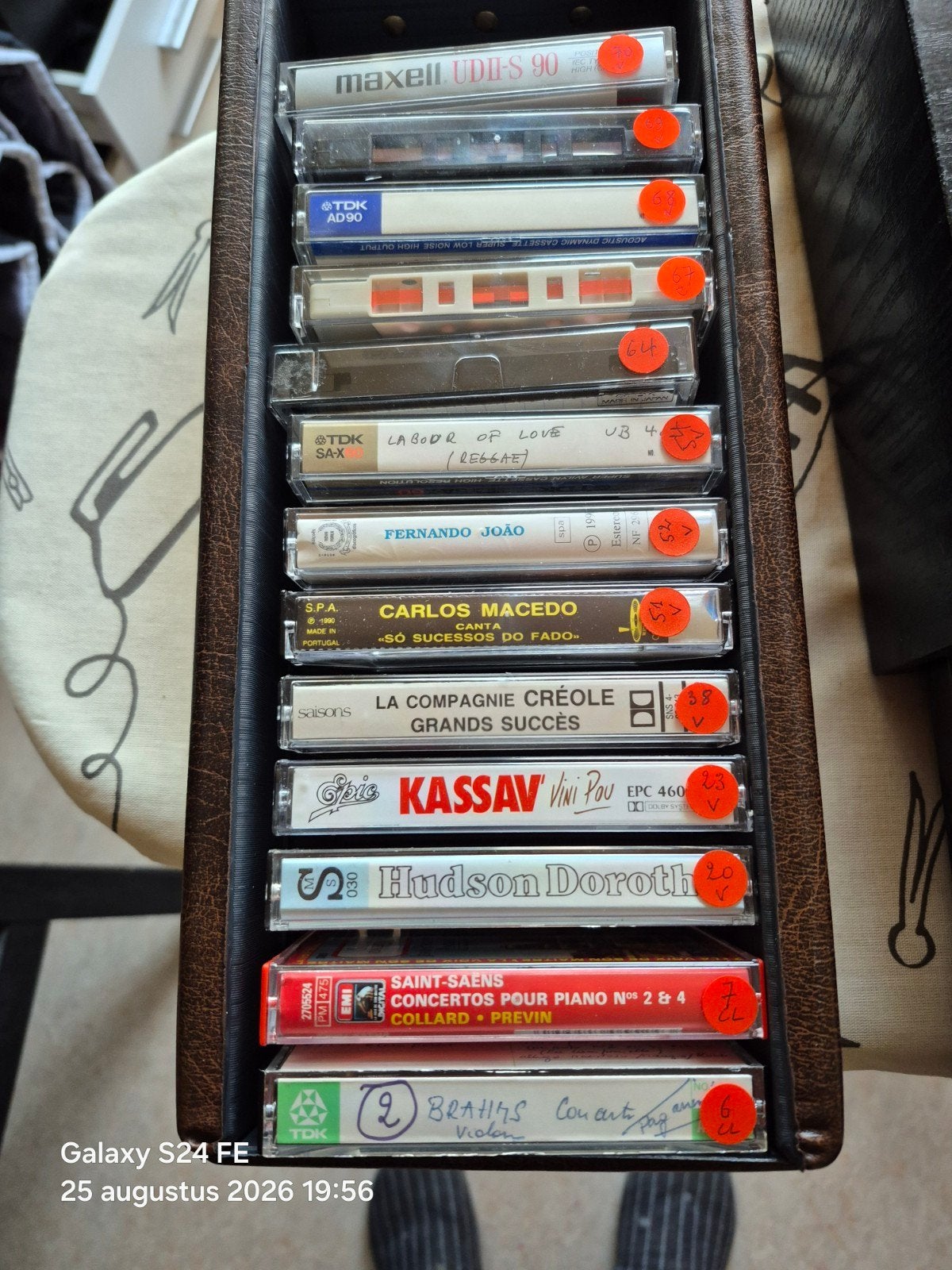 cassettes, CD & DVD, Enlèvement ou Envoi