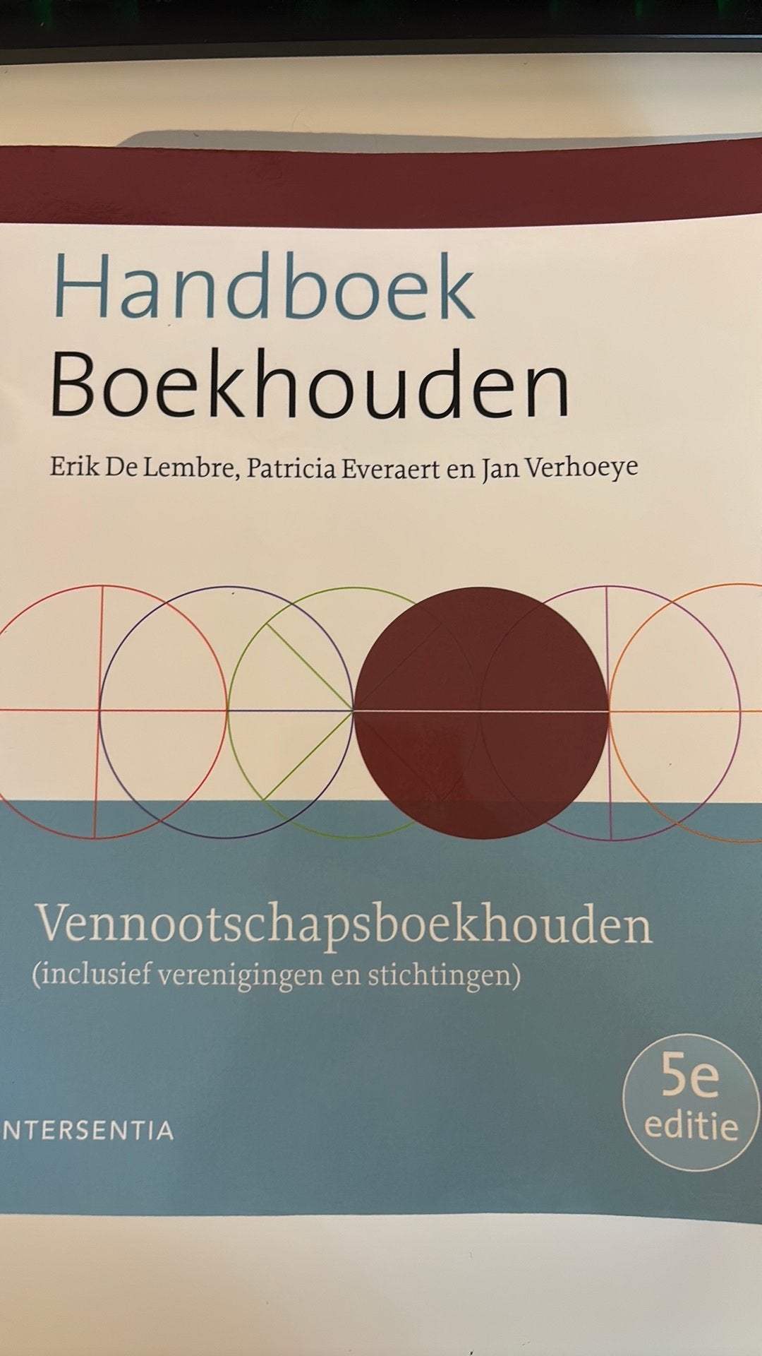 Handboek Vennootschapsboekhouden 5de editie, Boeken, Verzenden, Zo goed als nieuw