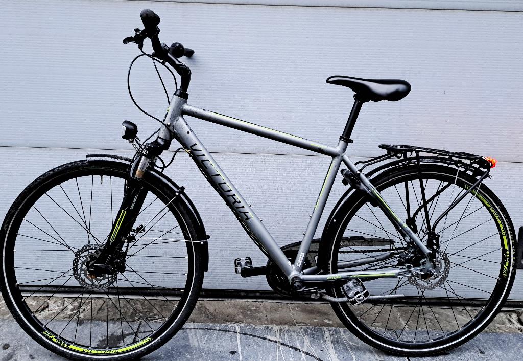 Trekking bike VICTORIA prix 350€ 048981/3734, Fietsen en Brommers, Fietsen | Jongens, Ophalen, Gebruikt, Versnellingen, Schijfrem