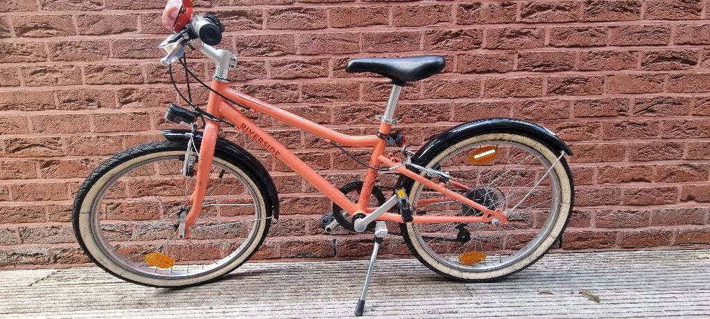 Vélo pour enfants (32 miles), 6-9 ans, Riverside, Comme neuf, Frein à main, Frein à disque, 20 pouces