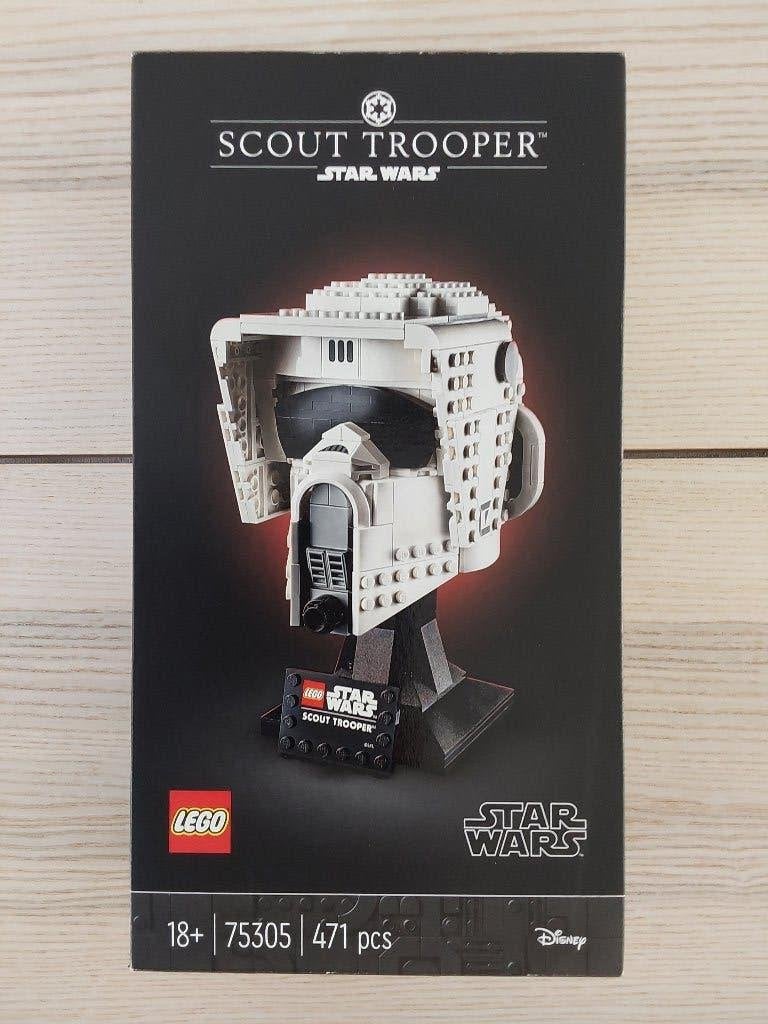 Lego Star Wars - 75305 Scout Trooper Helmet, Verzamelen, Ophalen, Zo goed als nieuw