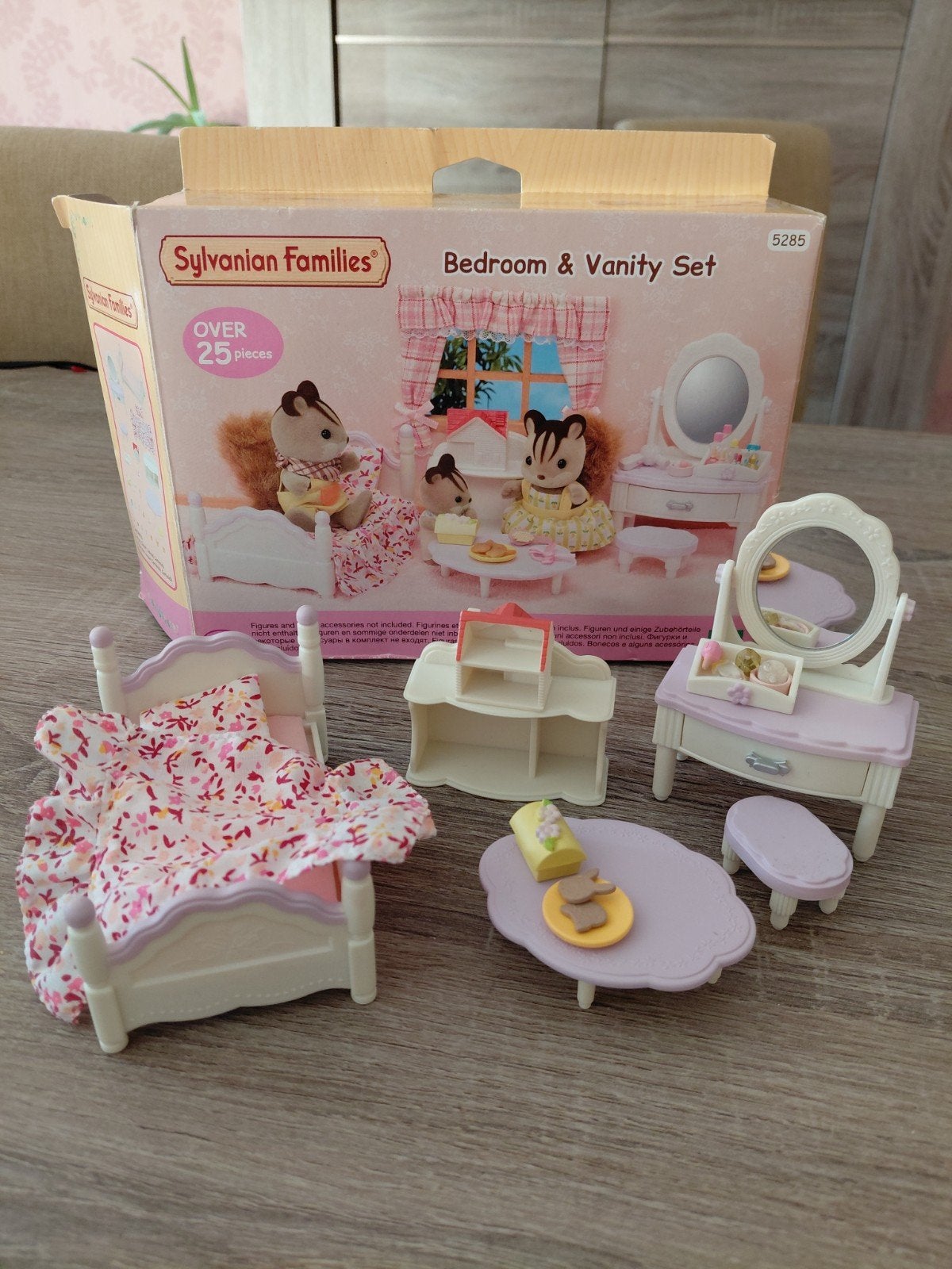 Sylvanian families slaapkamer, Enlèvement