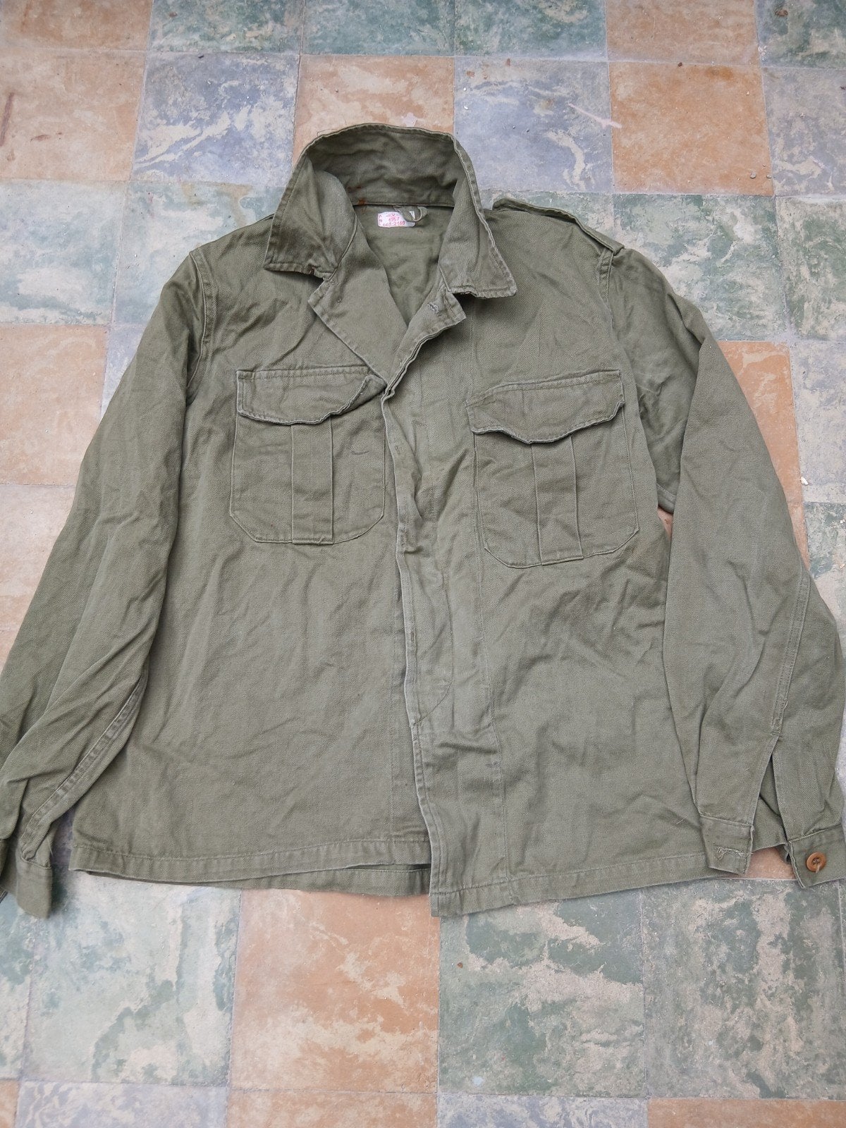 Chemise Abl 1957., Collections, Objets militaires | Général, Enlèvement ou Envoi