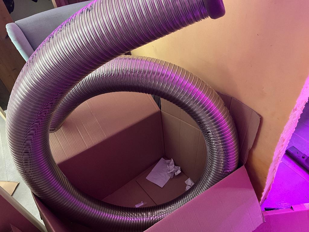 Flexibele roofafvoer, Ophalen, 2 tot 4 meter, Nieuw, 80 mm of meer