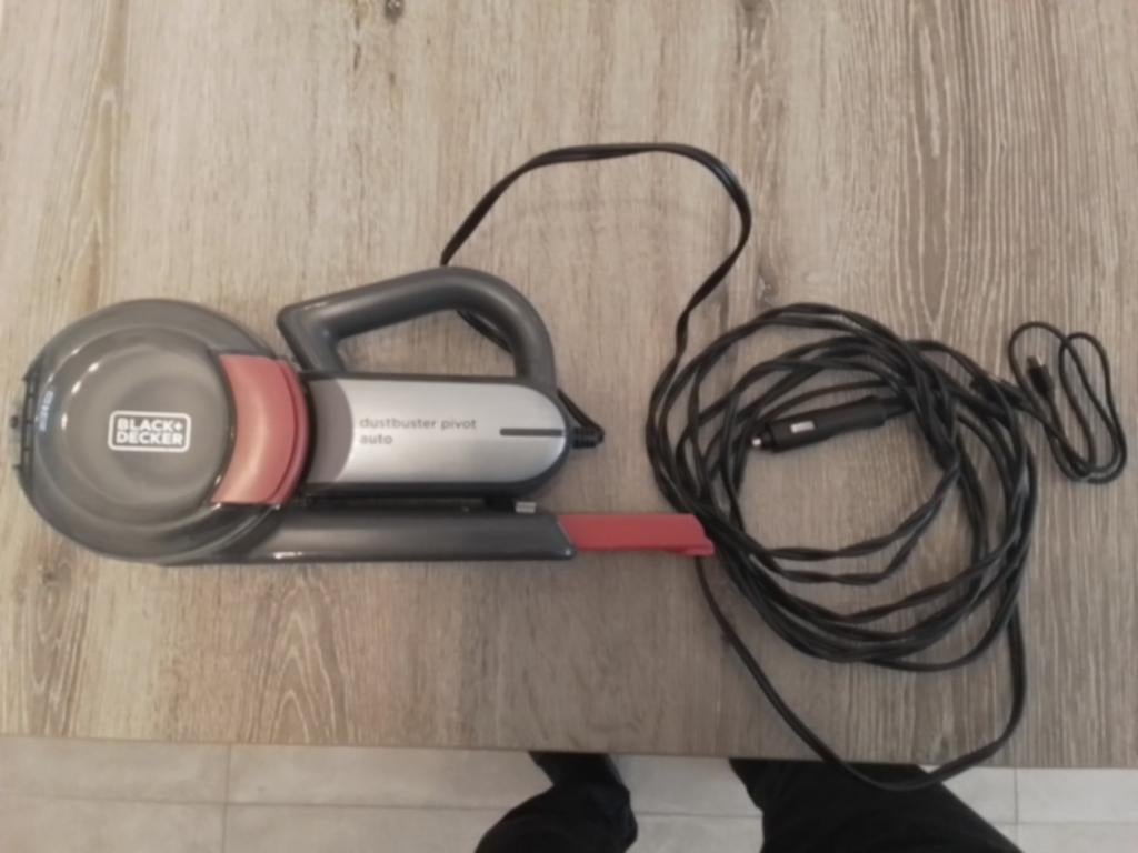 Autostofzuiger black& decker, Ophalen