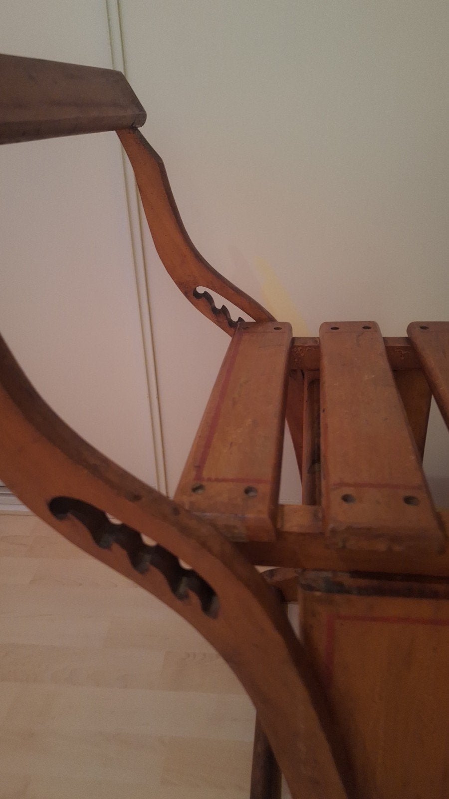 ancien bureau ecolier, Enlèvement