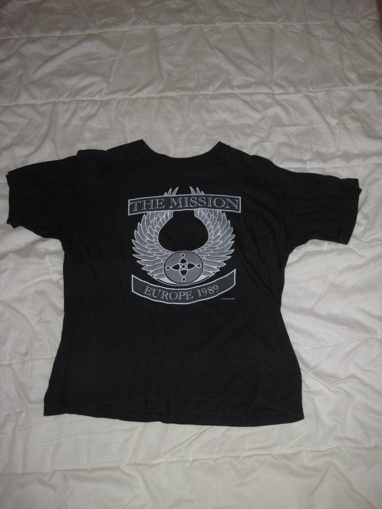 The Mission T-shirt Europe ‘89, Verzenden