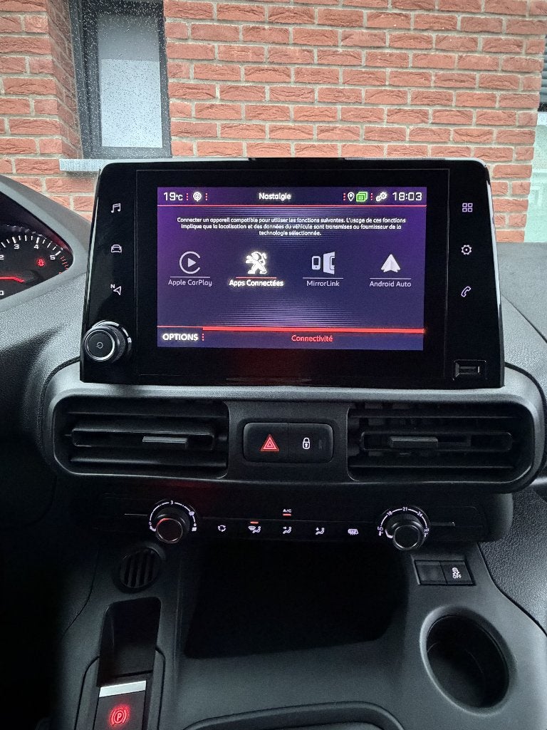 PEUGEOT PARTNER 16HDI klaar voor registratie, Auto's, Voorwielaandrijving, Dealer onderhouden, Stof, 4 cilinders