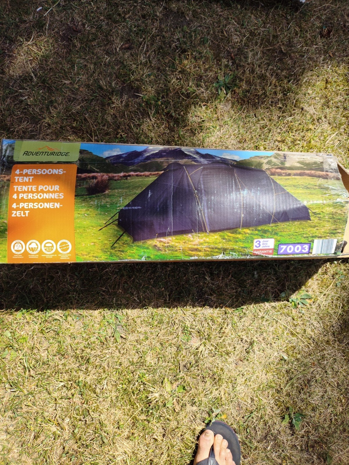 Tent 4 pers, Caravans en Kamperen, Luchtbedden, Ophalen
