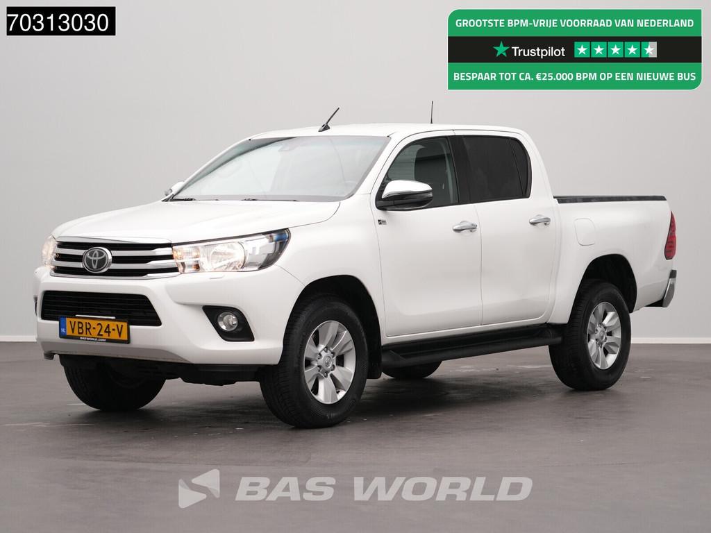 Toyota Hilux 2.4 D-4D-F Double Cab Automaat Trekhaak Airco C, Auto's, Automaat, Stof, Gebruikt, 4 cilinders