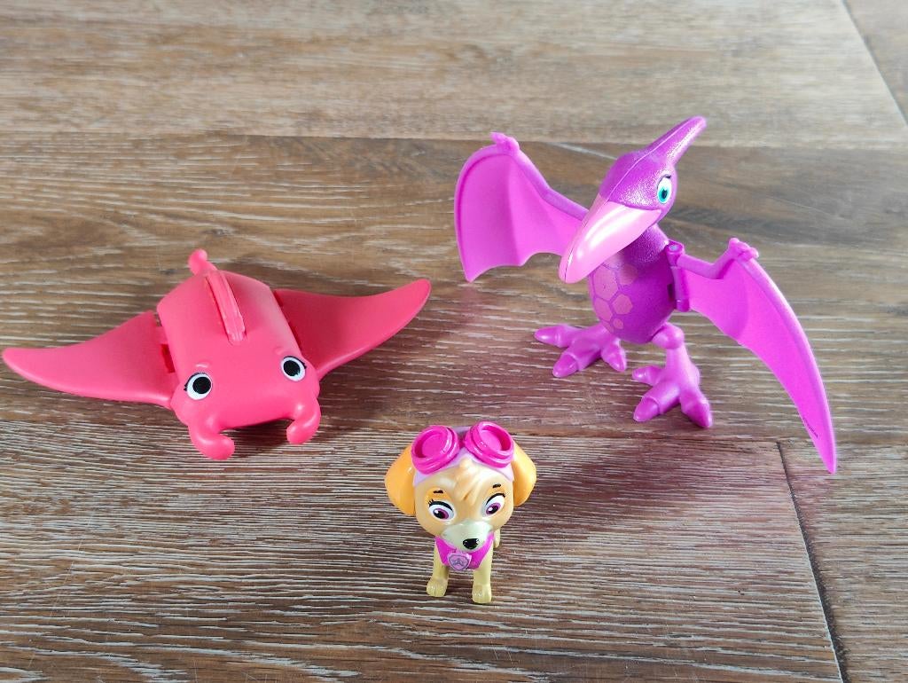 Set figuurtjes Paw Patrol, Ophalen of Verzenden, Zo goed als nieuw