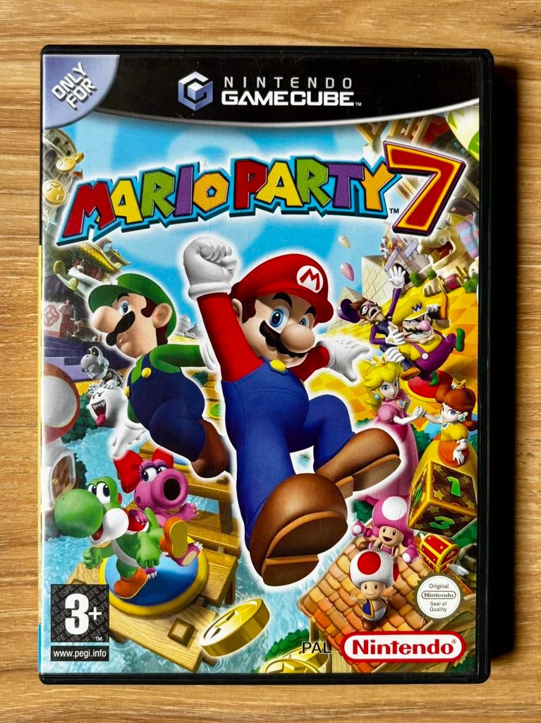 Mario Party 4-5-7 (Nintendo Gamecube) pal, Ophalen of Verzenden, Zo goed als nieuw