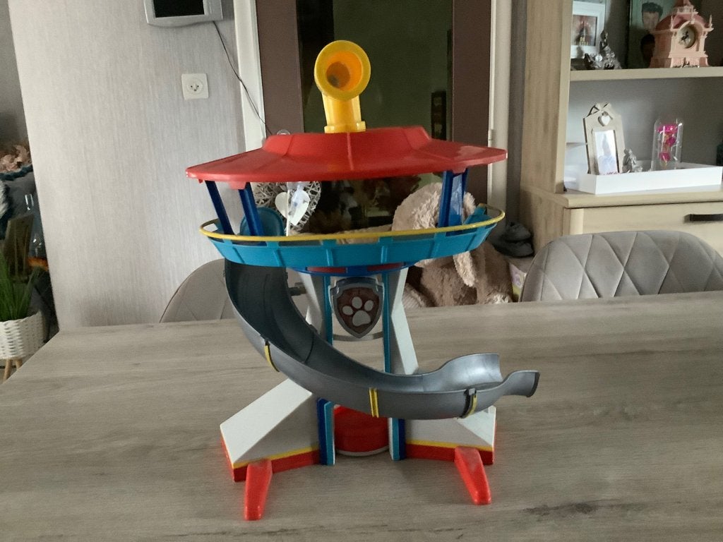 Paw Patrol hoofdkwartier uitkijktoren (50x35 cm) (Geluid), Kinderen en Baby's, Ophalen of Verzenden, Gebruikt